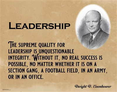 Leadership Motivational Eisenhower